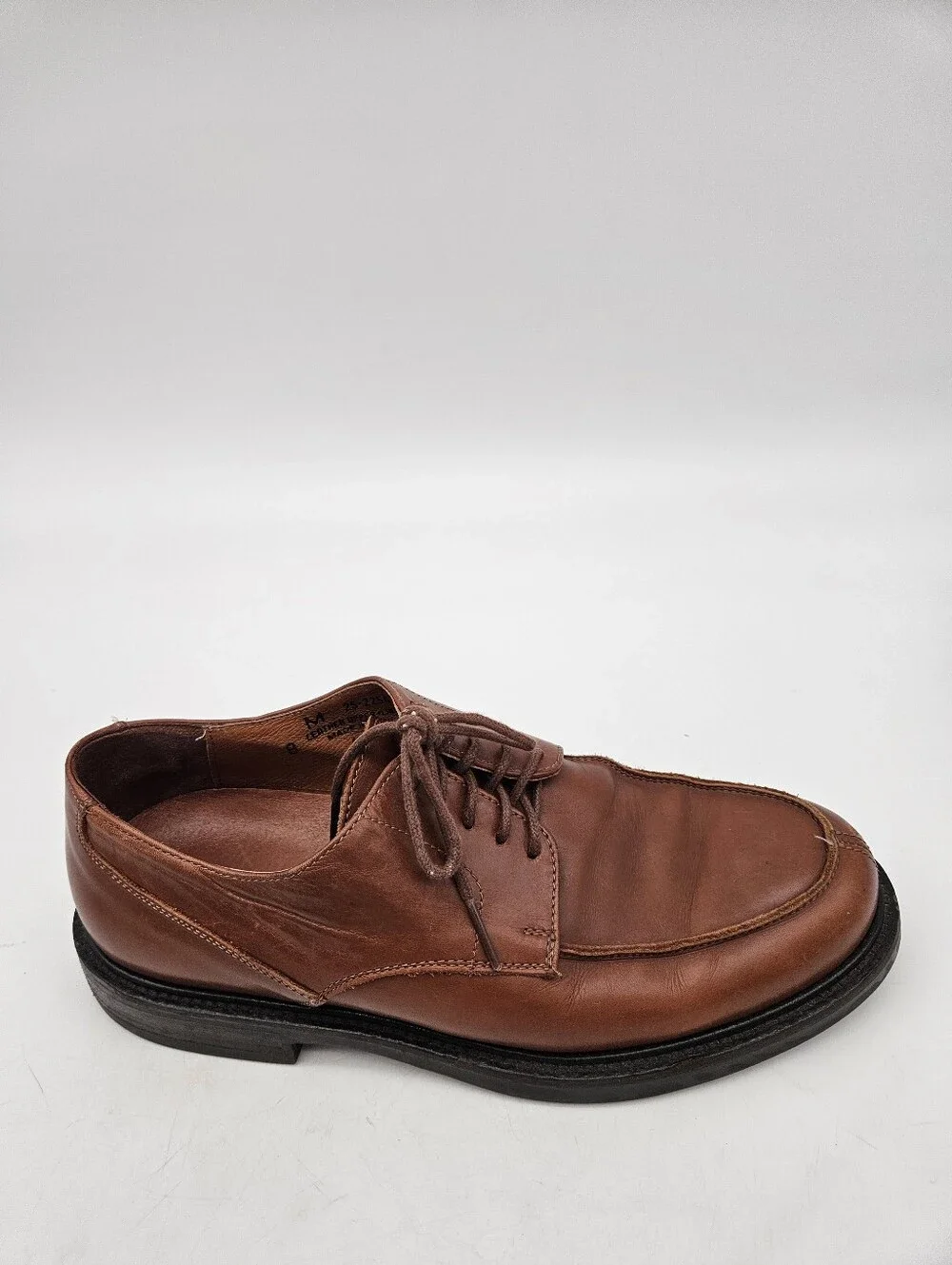 Johnston & Murphy Passport Brown Oxfords Shoes 25-2254 Mens 8 M Made in Italy